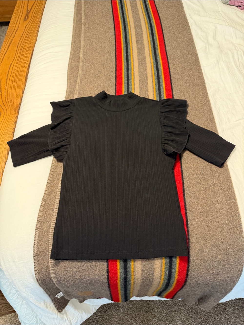Anthropologie Dolan Mock Neck Top SM
